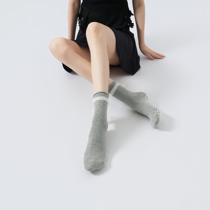 Lace Strap Yoga & Dance Socks-Grainvity