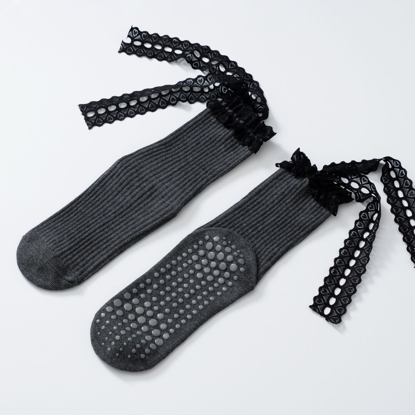 Lace strap yoga socks-Grainvity