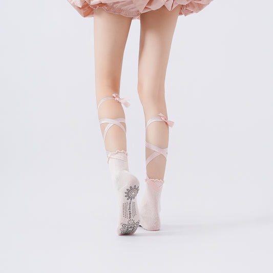 Long Strap Non-slip Ballet Socks-Grainvity