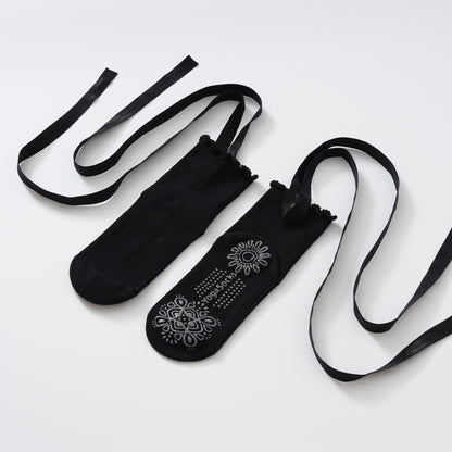 Long Strap Non-slip Ballet Socks-Grainvity