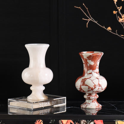 Luxury Artistic Marble & Jade Vases-Grainvity