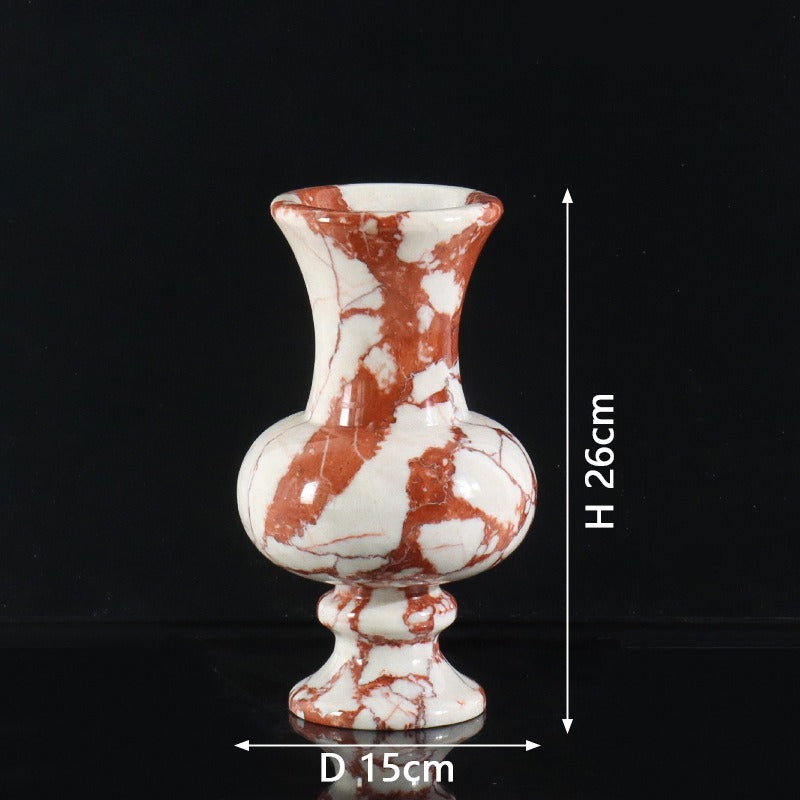 Luxury Artistic Marble & Jade Vases-Grainvity