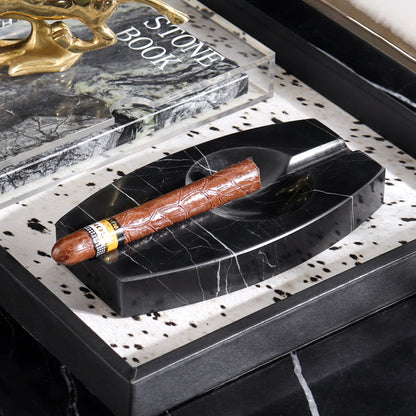 Luxury Marble Cigar Ashtray-Grainvity