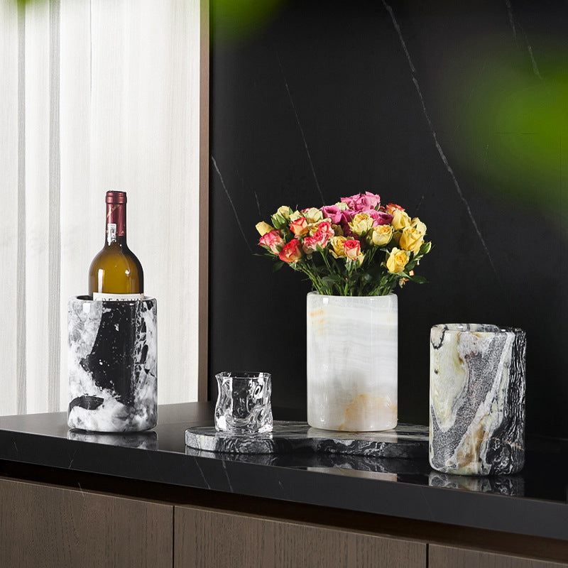 Luxury Marble Wine Cooler-Grainvity