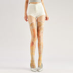 Luxury Style Stockings with high elasticity and compression,shaping fit and ideal for weddings, parties, ethnic outfits, and street fashion