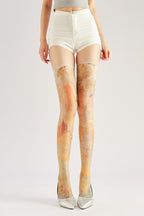 Luxury Style Stockings with high elasticity and compression,shaping fit and ideal for weddings, parties, ethnic outfits, and street fashion