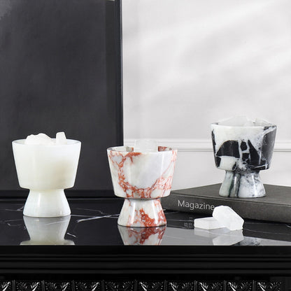 Marble Aromatherapy Candle Holder-Grainvity