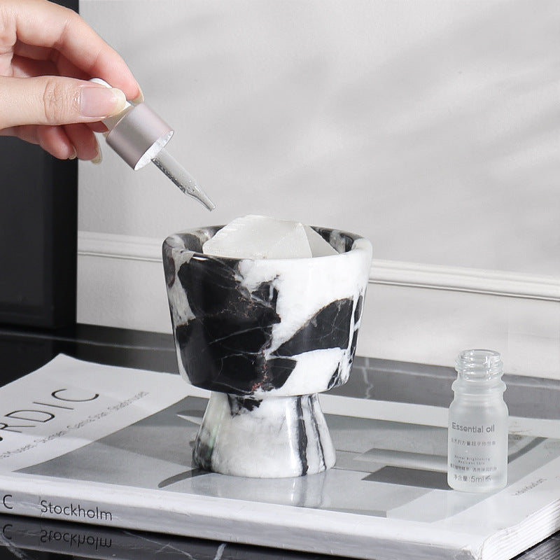 Marble Aromatherapy Candle Holder-Grainvity