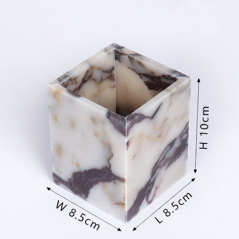 Marble Scented Candle Jar-Grainvity