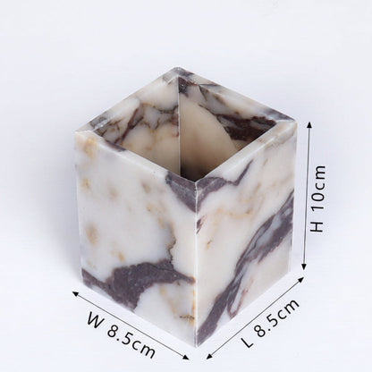 Marble Scented Candle Jar-Grainvity