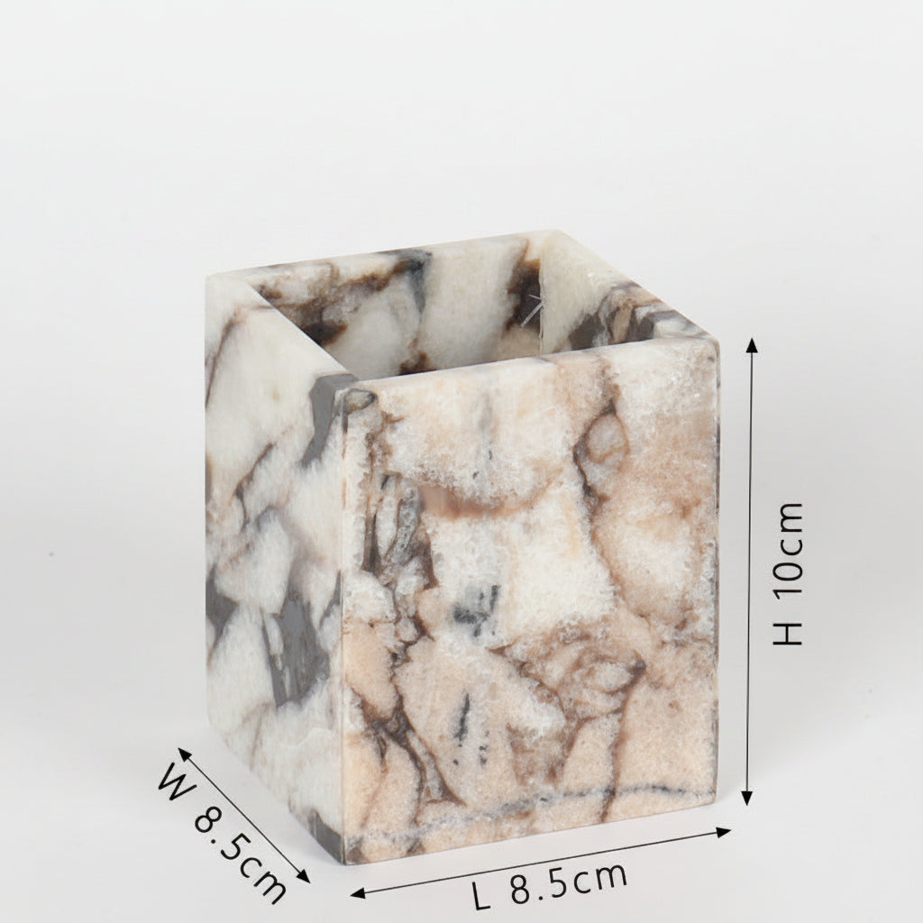Marble Scented Candle Jar-Grainvity