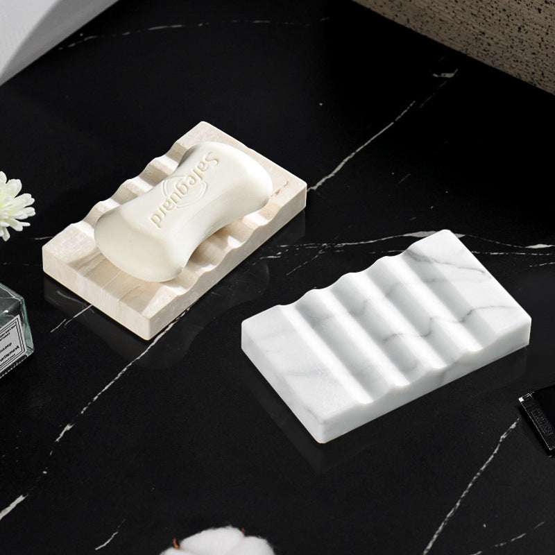 Marble Soap Dish-Grainvity