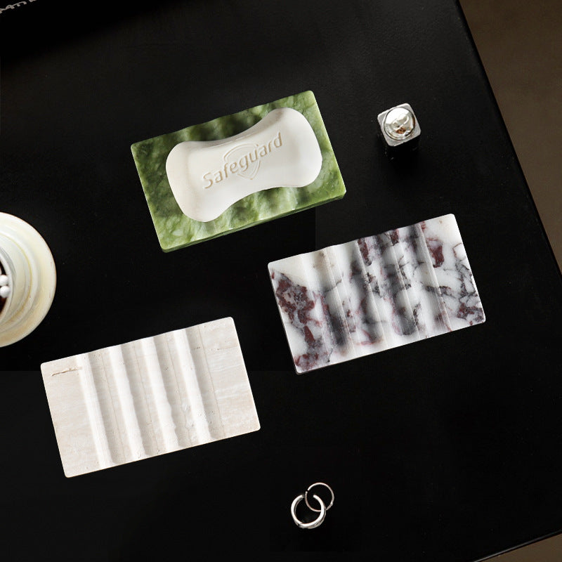Marble Soap Dish-Grainvity