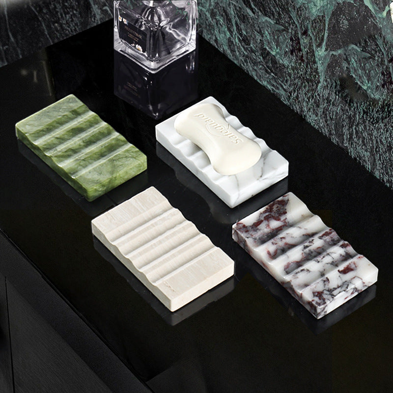 Marble Soap Dish-Grainvity