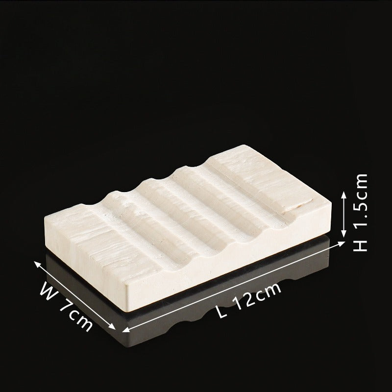 Marble Soap Dish-Grainvity