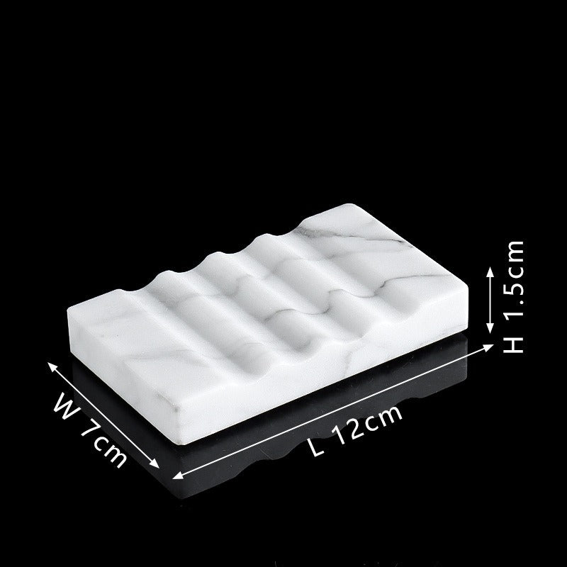 Marble Soap Dish-Grainvity