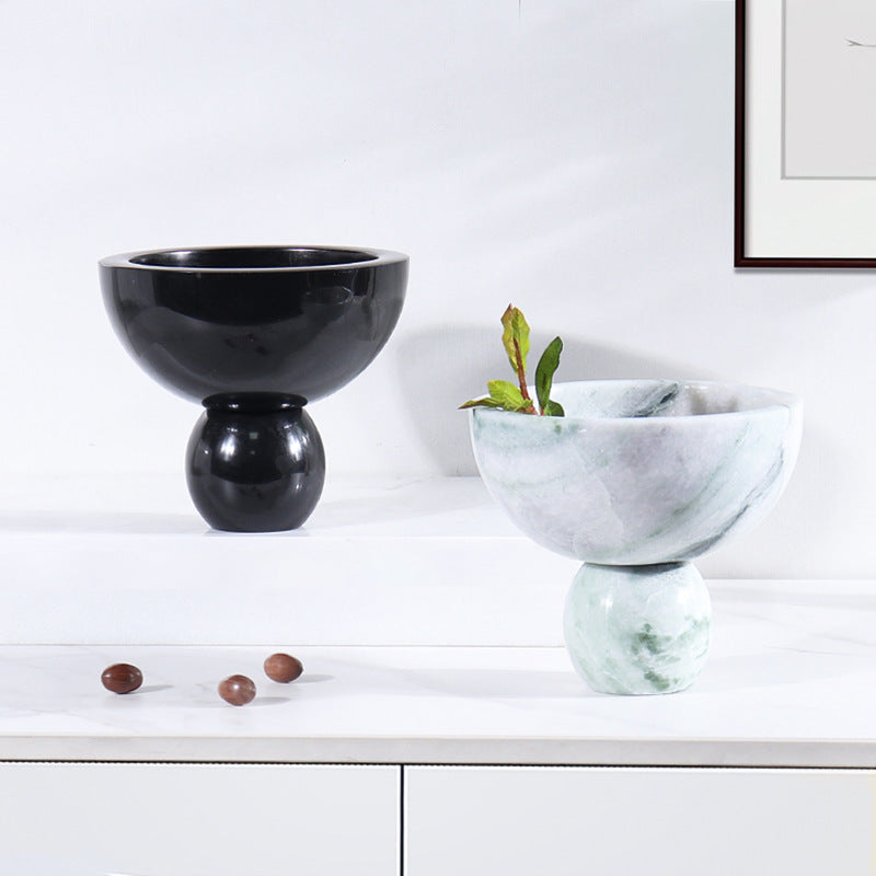 Marble Stone Storage Tray Luxury Desk & Vanity Organiser-Grainvity