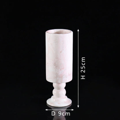 Modern Minimalist Marble Vase-Grainvity