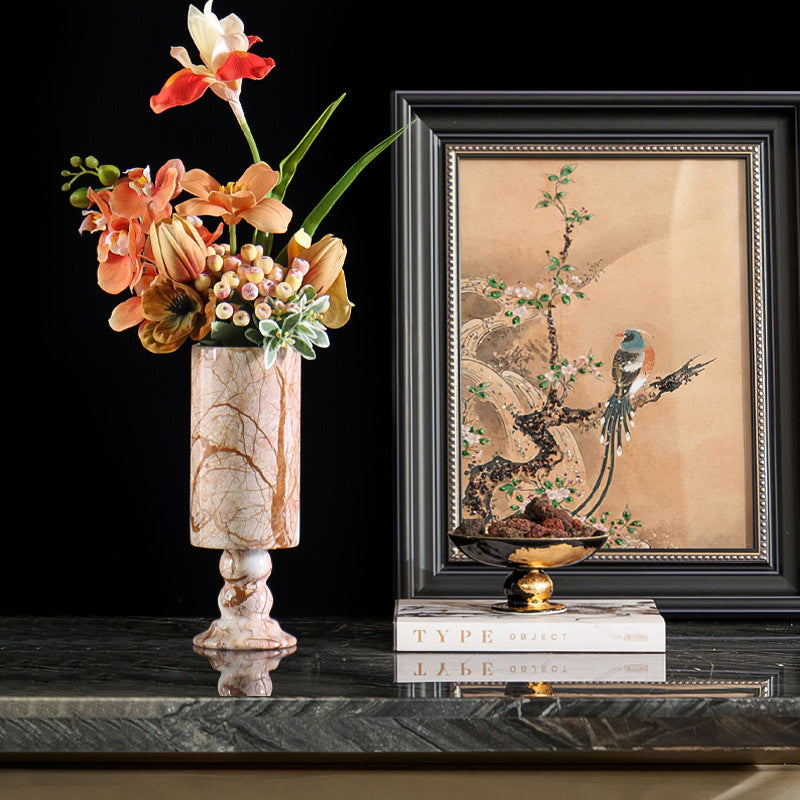 Modern Minimalist Marble Vase-Grainvity