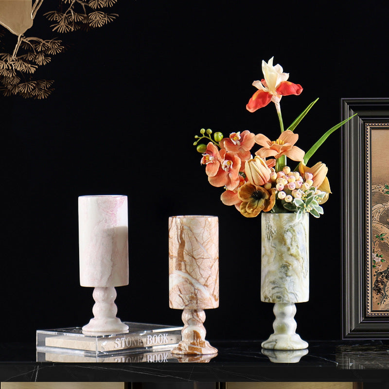 Modern Minimalist Marble Vase-Grainvity