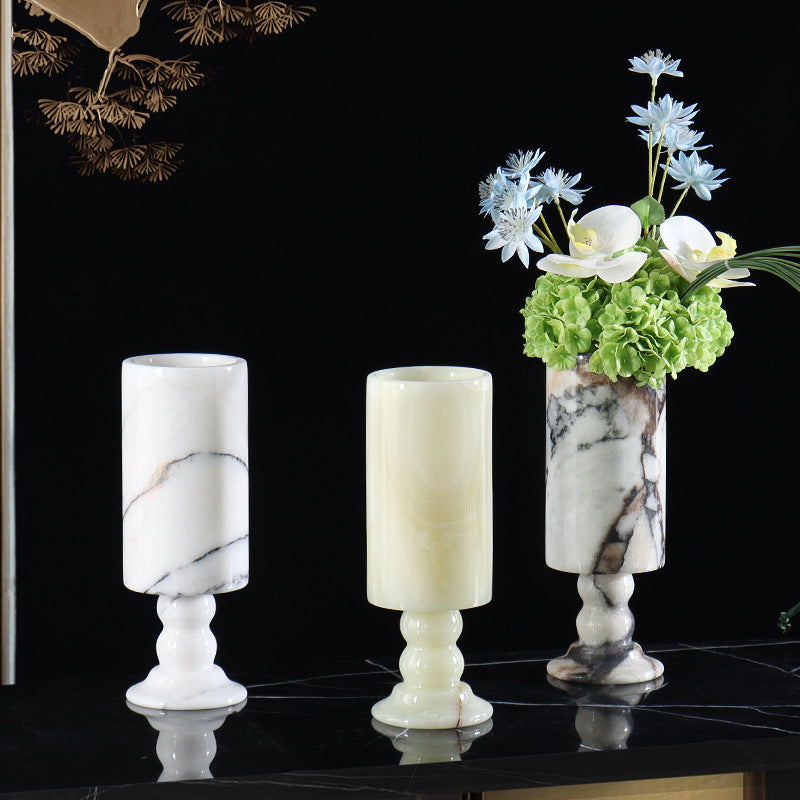 Modern Minimalist Marble Vase-Grainvity