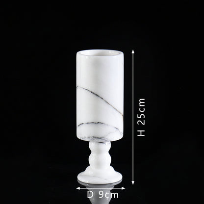 Modern Minimalist Marble Vase-Grainvity