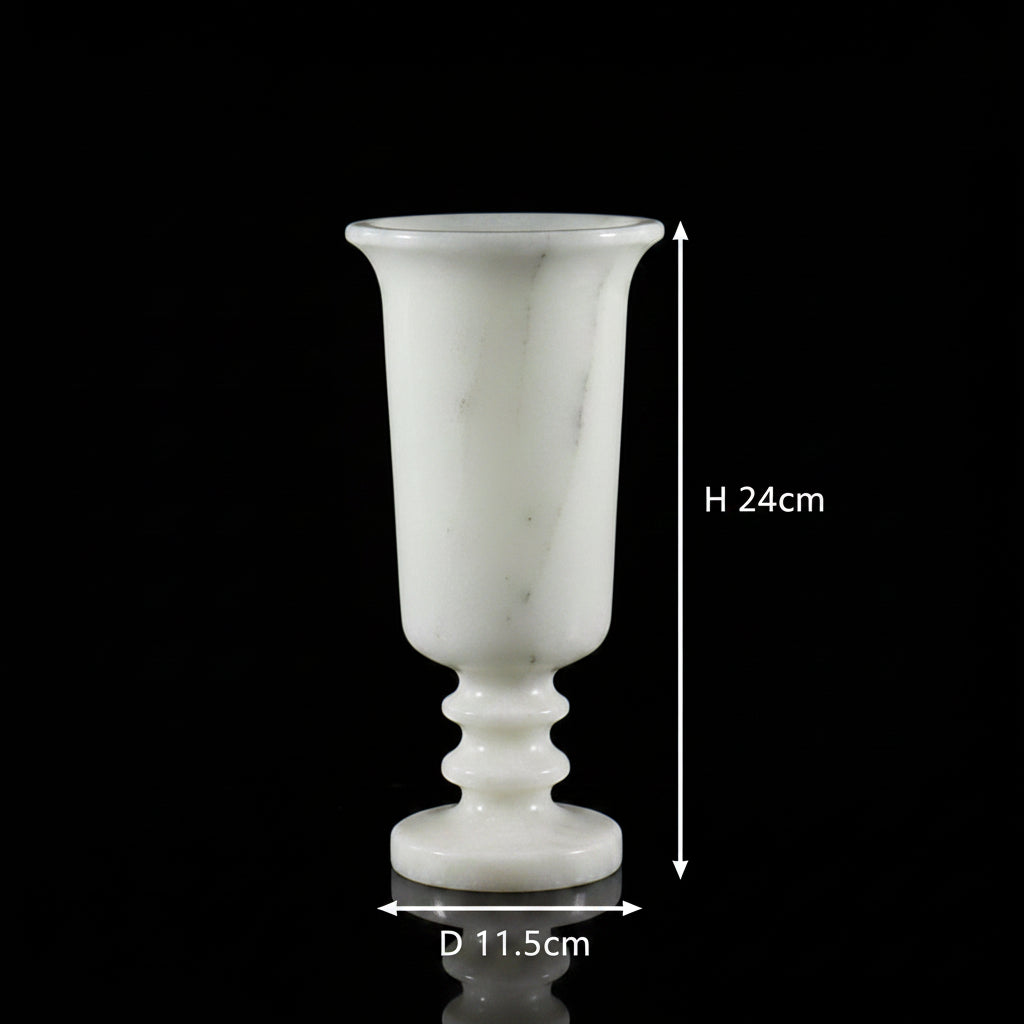 Modern Natural Marble Vase-Grainvity