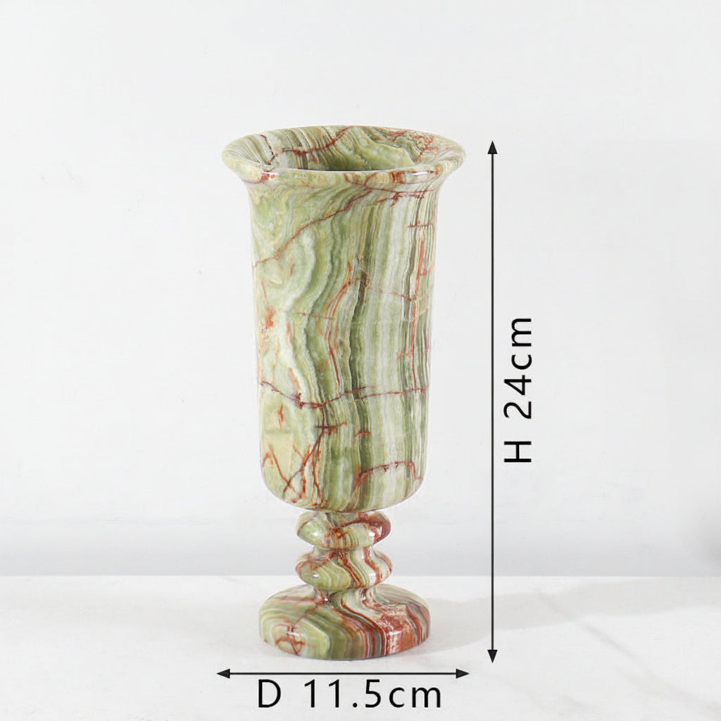 Modern Natural Marble Vase-Grainvity