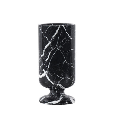 Natural Desktop Decoration Marble Vase-Grainvity