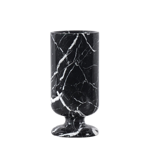 Natural Desktop Decoration Marble Vase-Grainvity