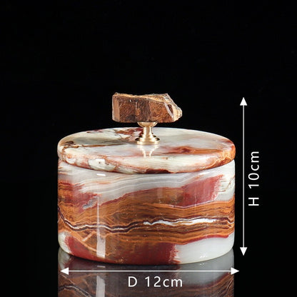 Natural Jade Stone Storage Box-Grainvity