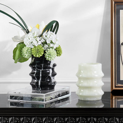 Natural Small Marble Vase-Grainvity