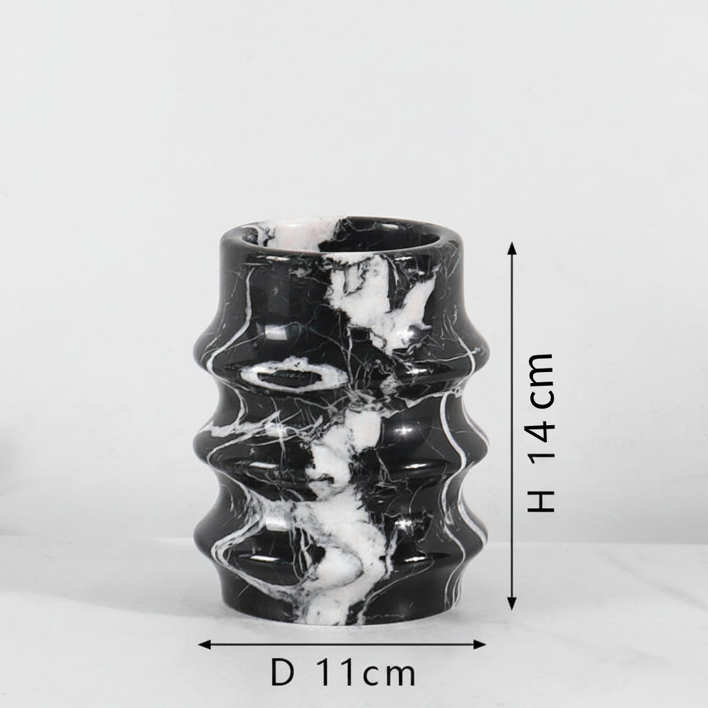 Natural Small Marble Vase-Grainvity