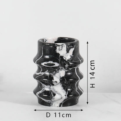 Natural Small Marble Vase-Grainvity