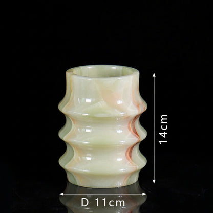 Natural Small Marble Vase-Grainvity
