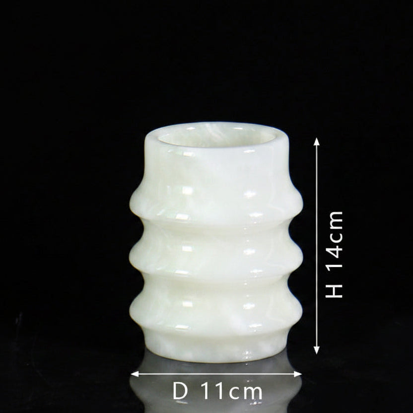 Natural Small Marble Vase-Grainvity