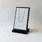 necklace display wood stand