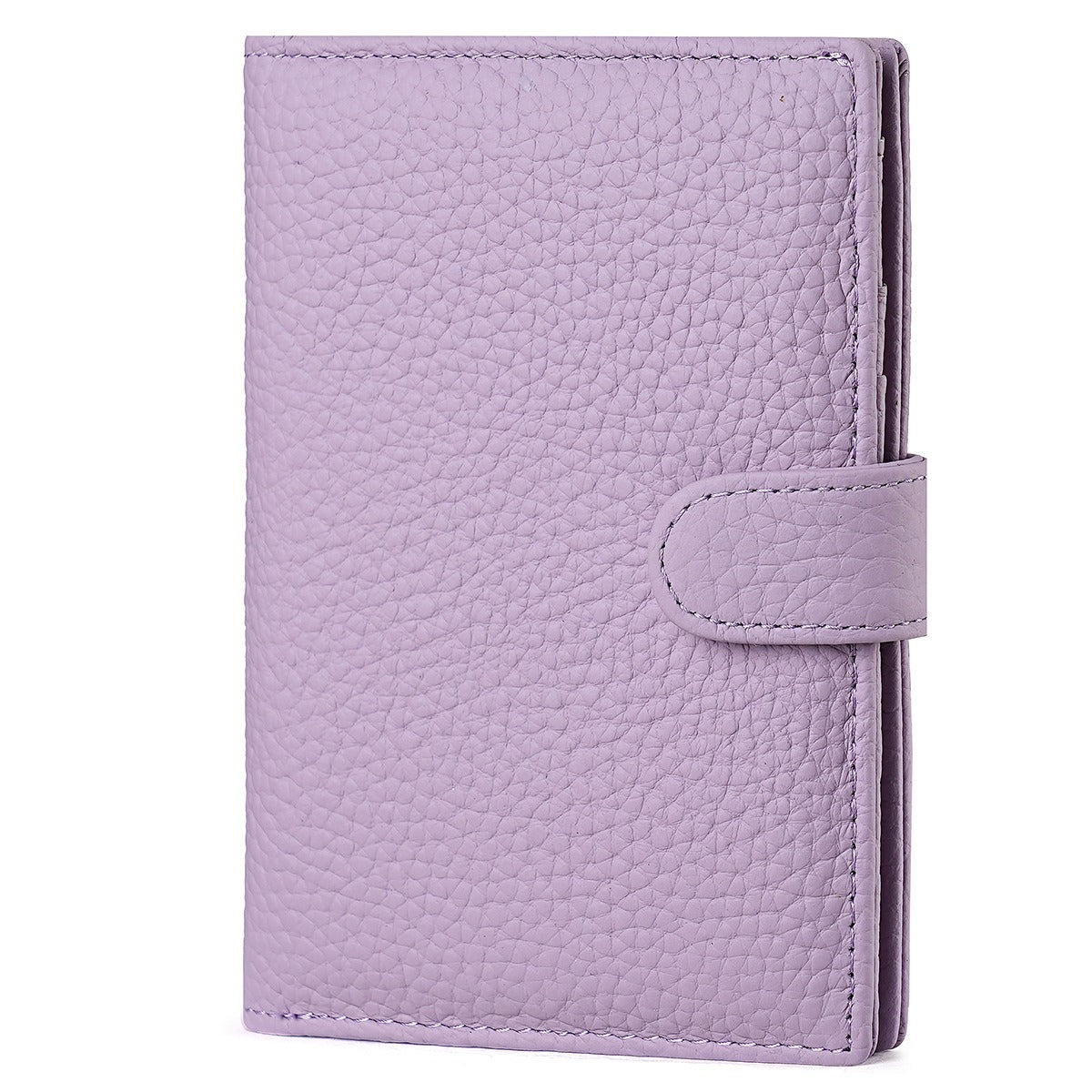 Lavender Leather Passport Holder.