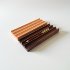 pen holder pen rest wood organiser