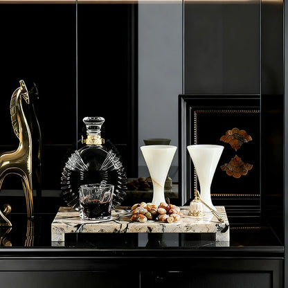Premium Natural Marble Tray-Grainvity