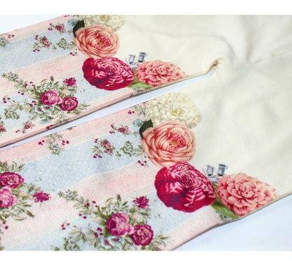 Floral Retro Tights