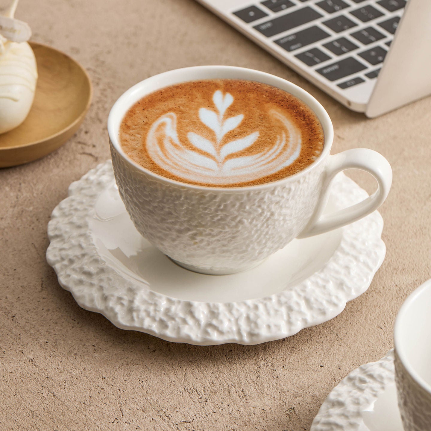 Rock Texture Ceramic Coffee Cup Set-Grainvity