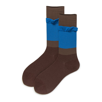 Ruffle Crew Socks-Grainvity