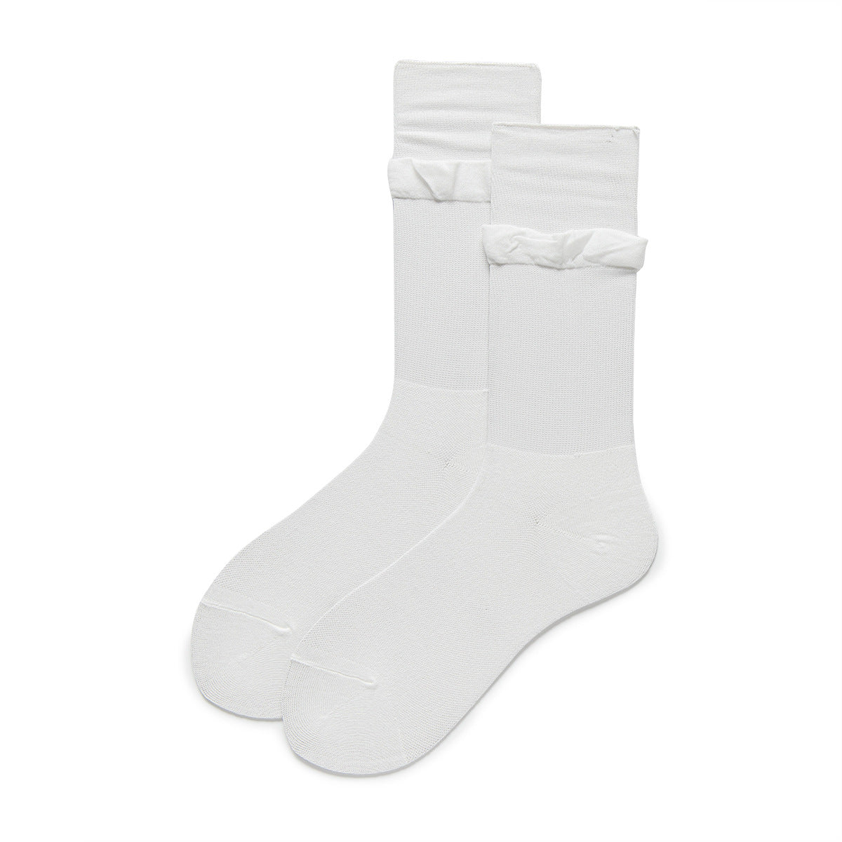 Ruffle Crew Socks-Grainvity