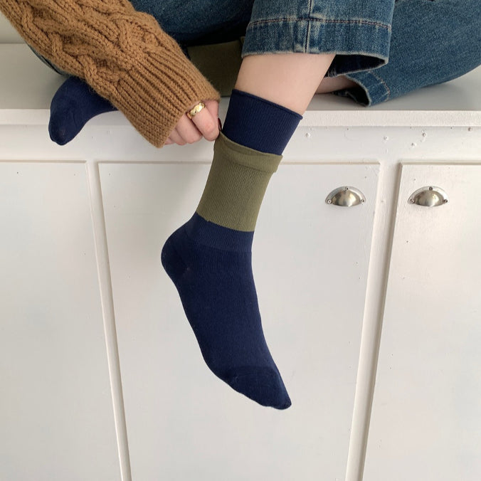 Ruffle Crew Socks-Grainvity