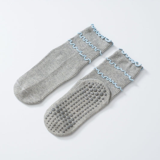 Ruffle Grip Socks-Grainvity