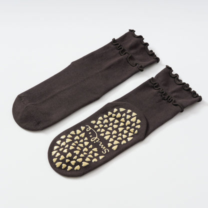 Ruffle Grip Yoga Socks-Grainvity