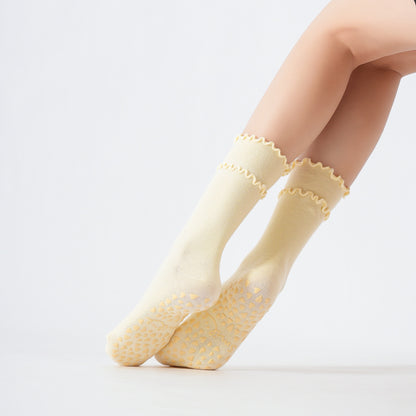 Ruffle Grip Yoga Socks-Grainvity