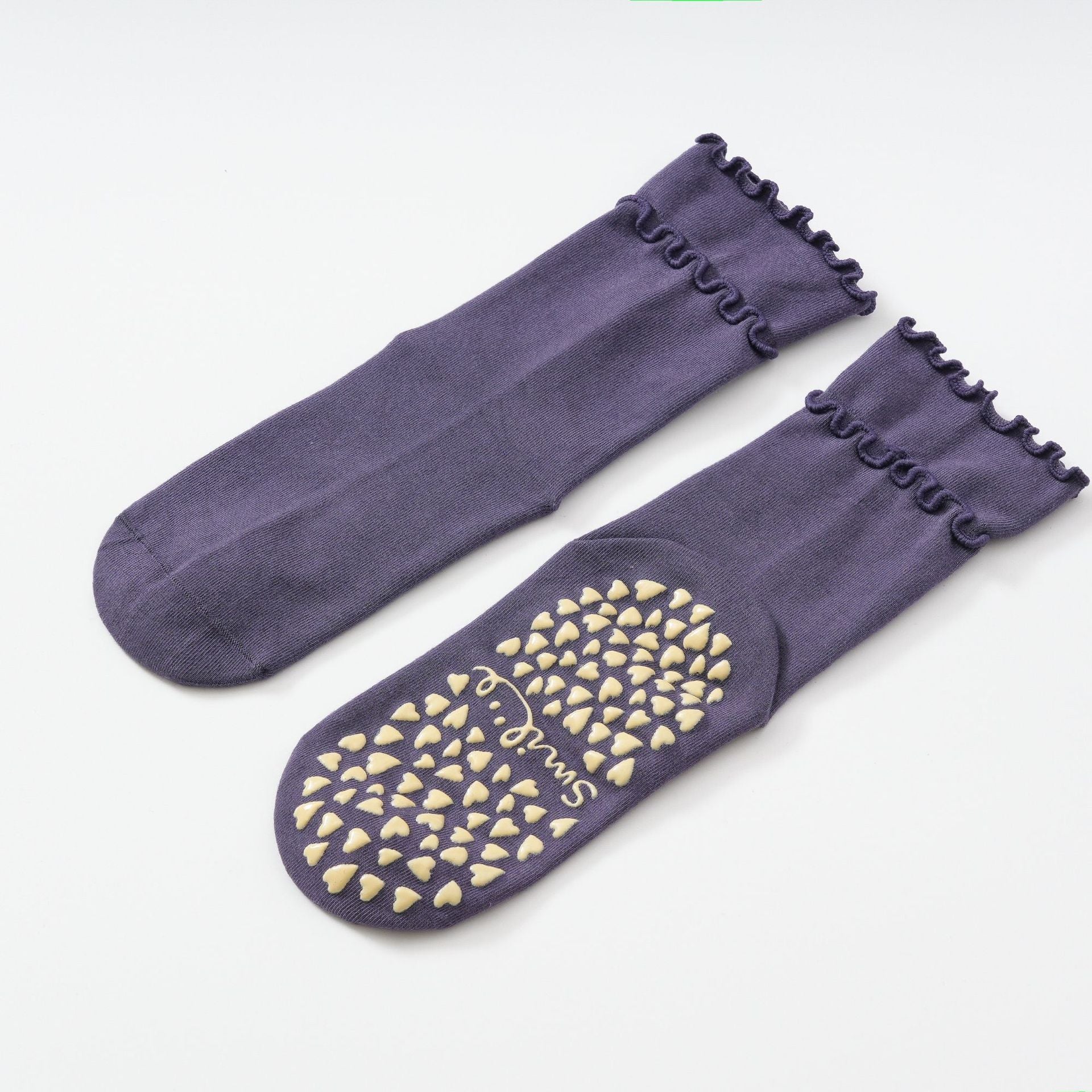 Ruffle Grip Yoga Socks-Grainvity