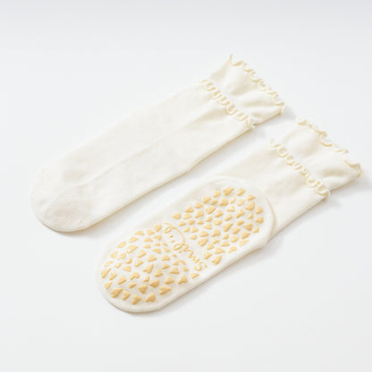 Ruffle Grip Yoga Socks-Grainvity